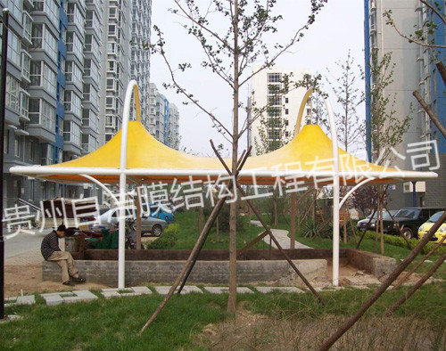 小区张拉膜