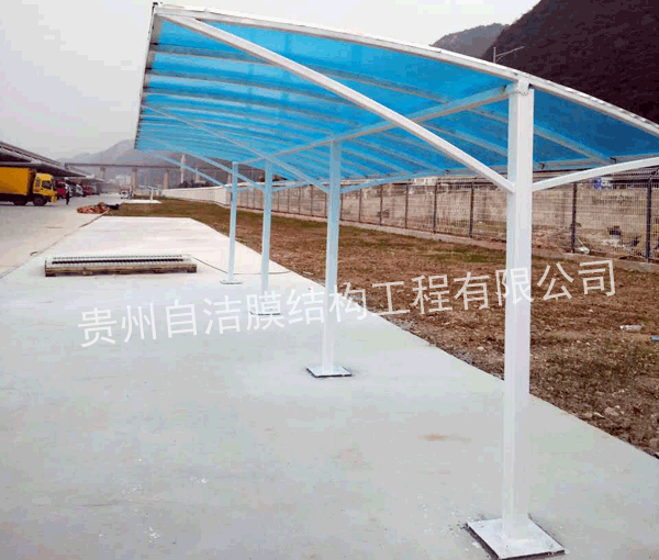 贵州膜结构自行车棚