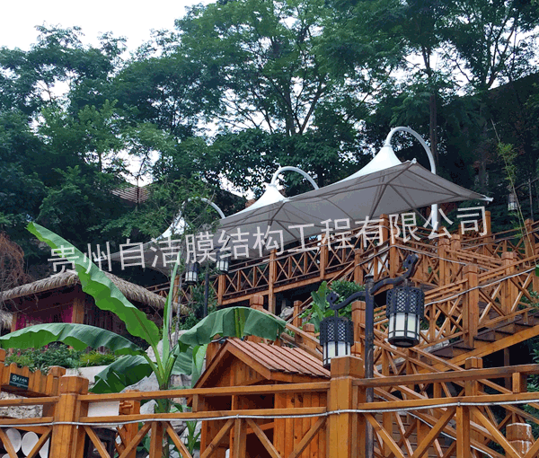 黔贵六广温泉旅游景观棚