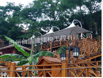 贵州钢膜结构车棚