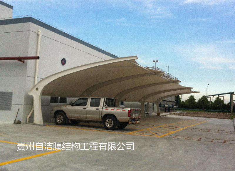 贵阳膜结构汽车棚